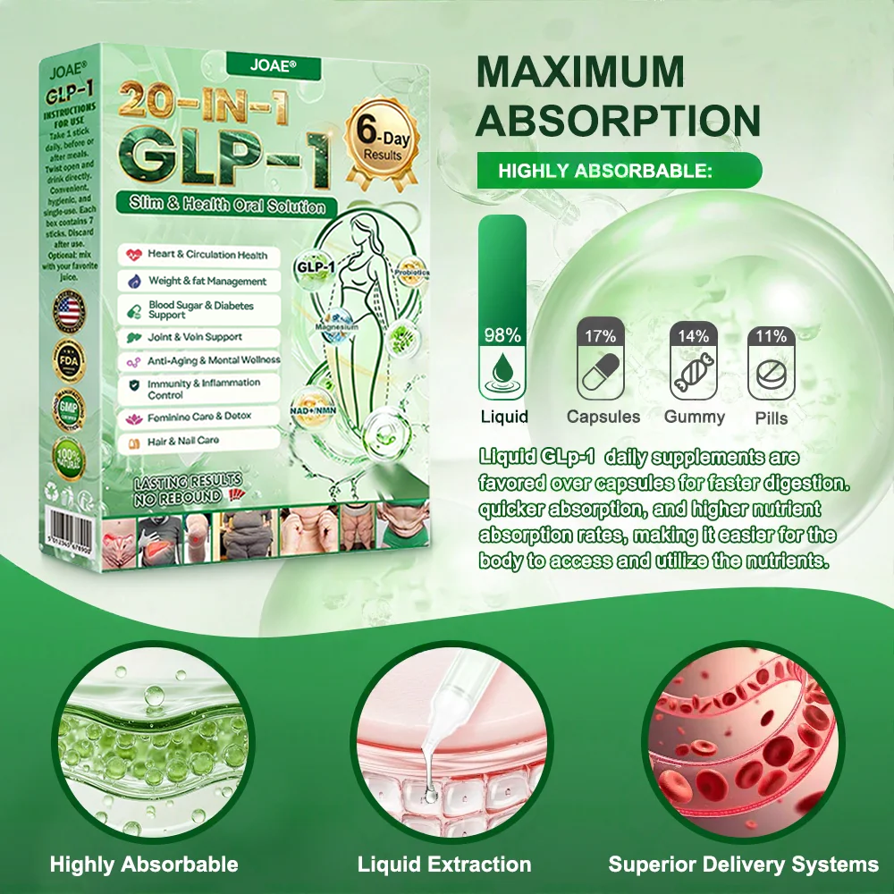 𝑶𝒇𝒇𝒊𝒄𝒊𝒂𝒍 𝑺𝒕𝒐𝒓𝒆 |🌈🌈 𝐉𝐎𝐀𝐄® 𝗚𝗟𝗣-𝟭 𝟐𝟎-𝐢𝐧-𝟏 𝐒𝐥𝐢𝐦 & 𝐇𝐞𝐚𝐥𝐭𝐡 𝐎𝐫𝐚𝐥 𝐒𝐨𝐥𝐮𝐭𝐢𝐨𝐧 (𝐉𝐮𝐬𝐭 𝐨𝐧𝐜𝐞 𝐚 𝐝𝐚𝐲, 𝐯𝐢𝐬𝐢𝐛𝐥𝐞 𝐜𝐡𝐚𝐧𝐠𝐞𝐬 𝐢𝐧 𝟕 𝐝𝐚𝐲𝐬） ✨𝐅𝐨𝐫 𝐨𝐛𝐞𝐬𝐢𝐭𝐲, 𝐜𝐚𝐫𝐝𝐢𝐨𝐯𝐚𝐬𝐜𝐮𝐥𝐚𝐫 𝐡𝐞𝐚𝐥𝐭𝐡, 𝐝𝐢𝐚𝐛𝐞𝐭𝐞𝐬, 𝐬𝐥𝐞𝐞𝐩 𝐚𝐩𝐧𝐞𝐚, 𝐆𝐮𝐭 𝐇𝐞𝐚𝐥𝐭𝐡, 𝐣𝐨𝐢𝐧𝐭 𝐢𝐬𝐬𝐮𝐞𝐬, 𝐚𝐧𝐝 𝐦𝐨𝐫𝐞