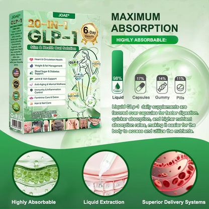 𝑶𝒇𝒇𝒊𝒄𝒊𝒂𝒍 𝑺𝒕𝒐𝒓𝒆 |🌈🌈 𝐉𝐎𝐀𝐄® 𝗚𝗟𝗣-𝟭 𝟐𝟎-𝐢𝐧-𝟏 𝐒𝐥𝐢𝐦 & 𝐇𝐞𝐚𝐥𝐭𝐡 𝐎𝐫𝐚𝐥 𝐒𝐨𝐥𝐮𝐭𝐢𝐨𝐧 (𝐉𝐮𝐬𝐭 𝐨𝐧𝐜𝐞 𝐚 𝐝𝐚𝐲, 𝐯𝐢𝐬𝐢𝐛𝐥𝐞 𝐜𝐡𝐚𝐧𝐠𝐞𝐬 𝐢𝐧 𝟕 𝐝𝐚𝐲𝐬） ✨𝐅𝐨𝐫 𝐨𝐛𝐞𝐬𝐢𝐭𝐲, 𝐜𝐚𝐫𝐝𝐢𝐨𝐯𝐚𝐬𝐜𝐮𝐥𝐚𝐫 𝐡𝐞𝐚𝐥𝐭𝐡, 𝐝𝐢𝐚𝐛𝐞𝐭𝐞𝐬, 𝐬𝐥𝐞𝐞𝐩 𝐚𝐩𝐧𝐞𝐚, 𝐆𝐮𝐭 𝐇𝐞𝐚𝐥𝐭𝐡, 𝐣𝐨𝐢𝐧𝐭 𝐢𝐬𝐬𝐮𝐞𝐬, 𝐚𝐧𝐝 𝐦𝐨𝐫𝐞